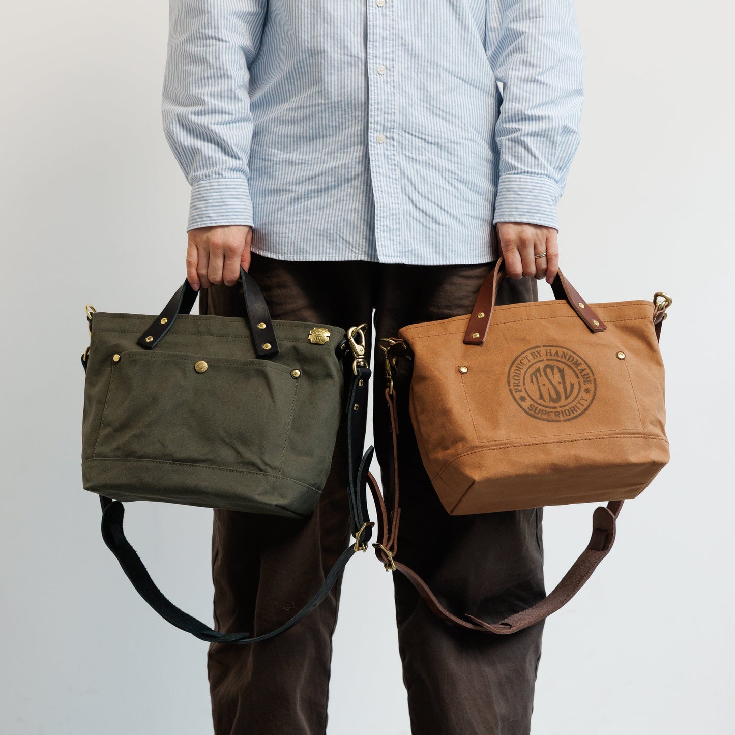 PRE-ORDER: TSL Paraffin Canvas Shoulder Bag