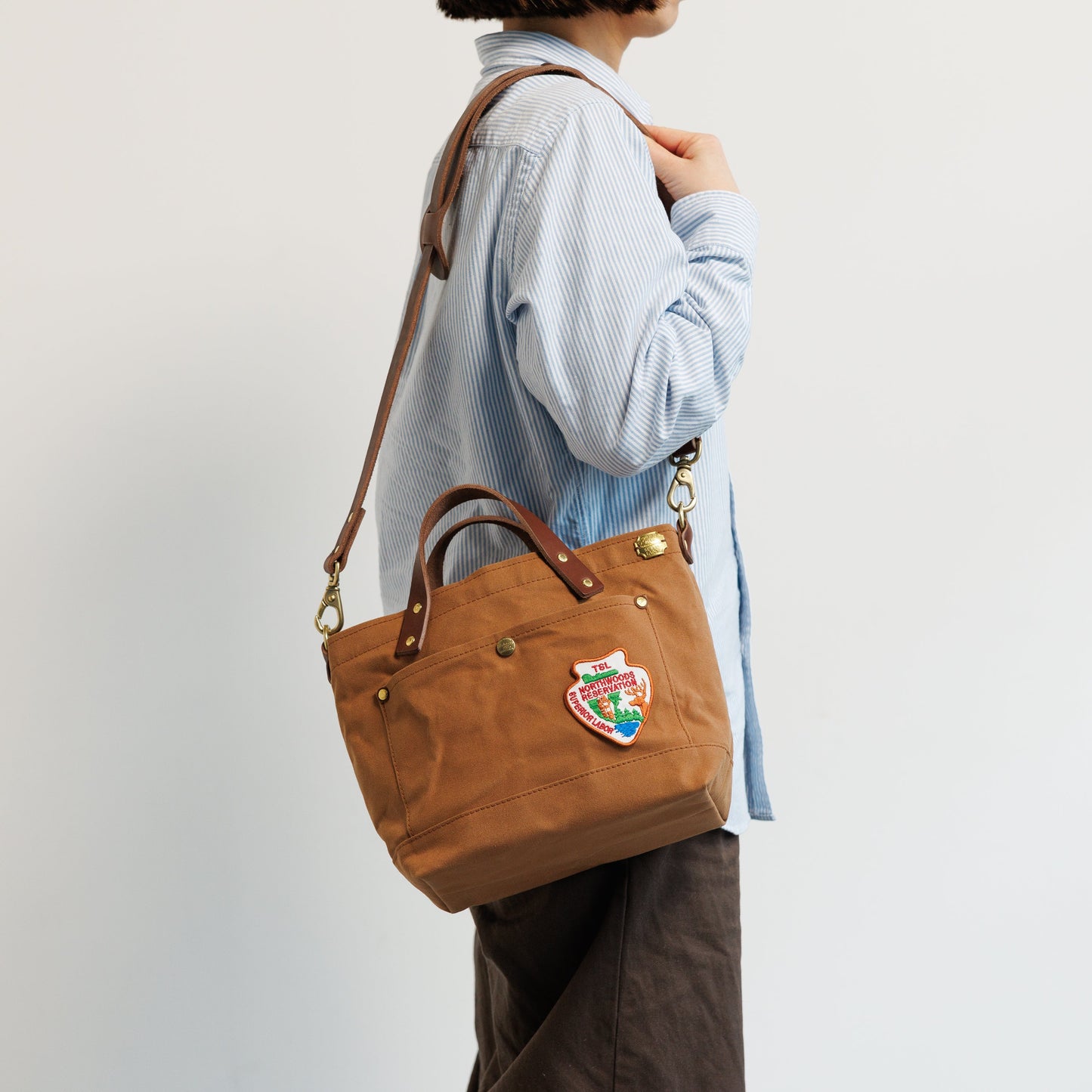 PRE-ORDER: TSL Paraffin Canvas Shoulder Bag