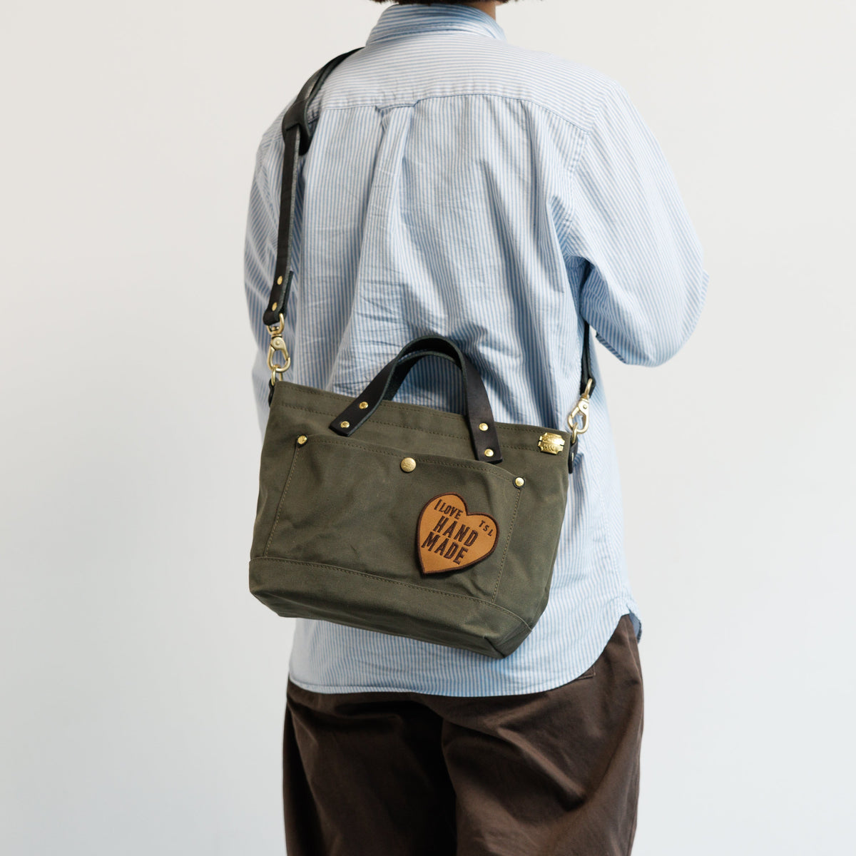 PRE-ORDER: TSL Paraffin Canvas Shoulder Bag