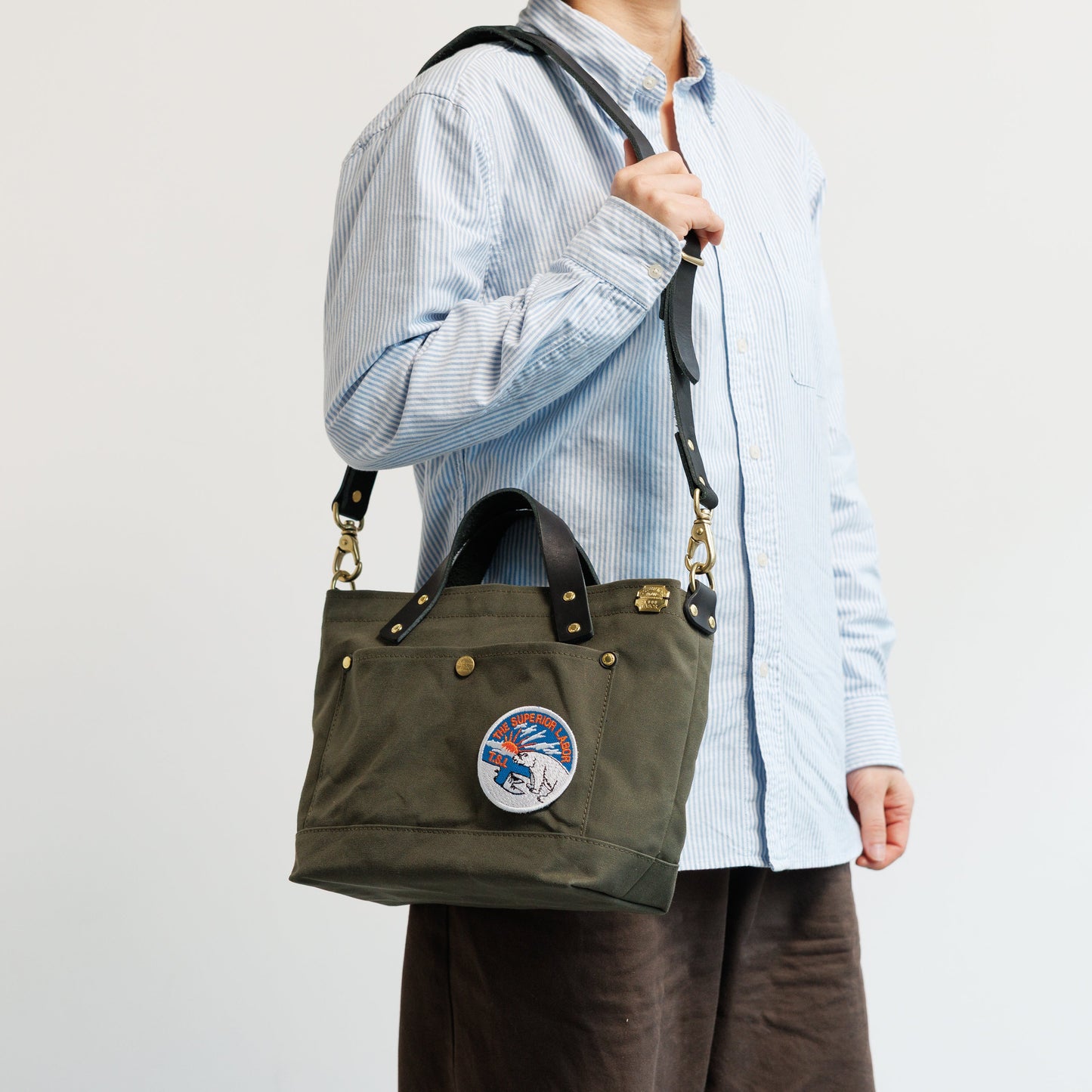 PRE-ORDER: TSL Paraffin Canvas Shoulder Bag