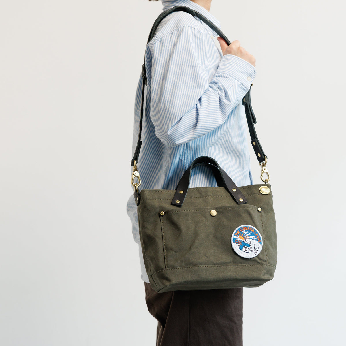 PRE-ORDER: TSL Paraffin Canvas Shoulder Bag