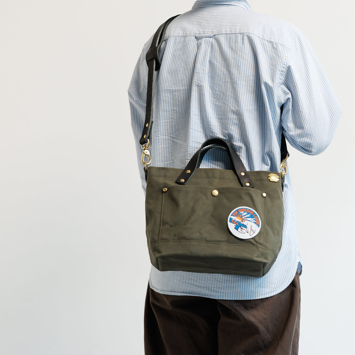 PRE-ORDER: TSL Paraffin Canvas Shoulder Bag