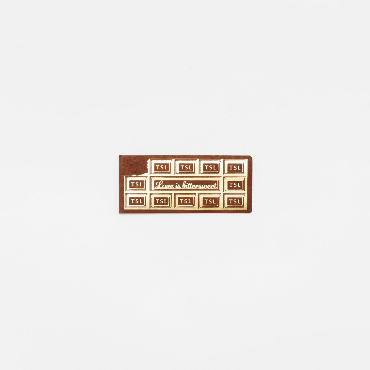 PRE-ORDER: TSL Tochigi Leather Bookmark Chocolate