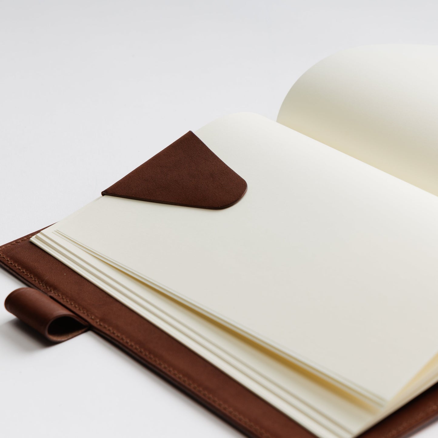 PRE-ORDER: TSL Tochigi Leather Bookmark Chocolate