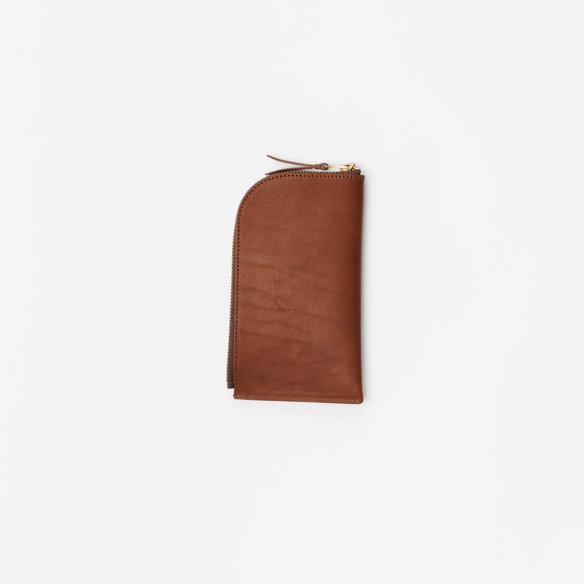 PRE-ORDER: TSL Tochigi Leather Zip Case Chocolate