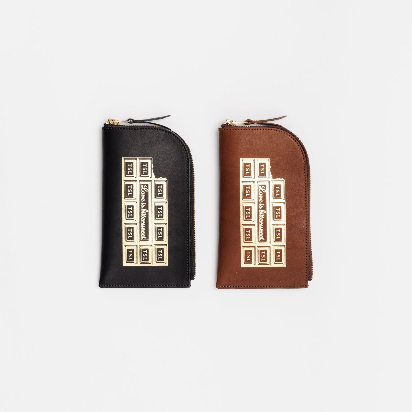 PRE-ORDER: TSL Tochigi Leather Zip Case Chocolate
