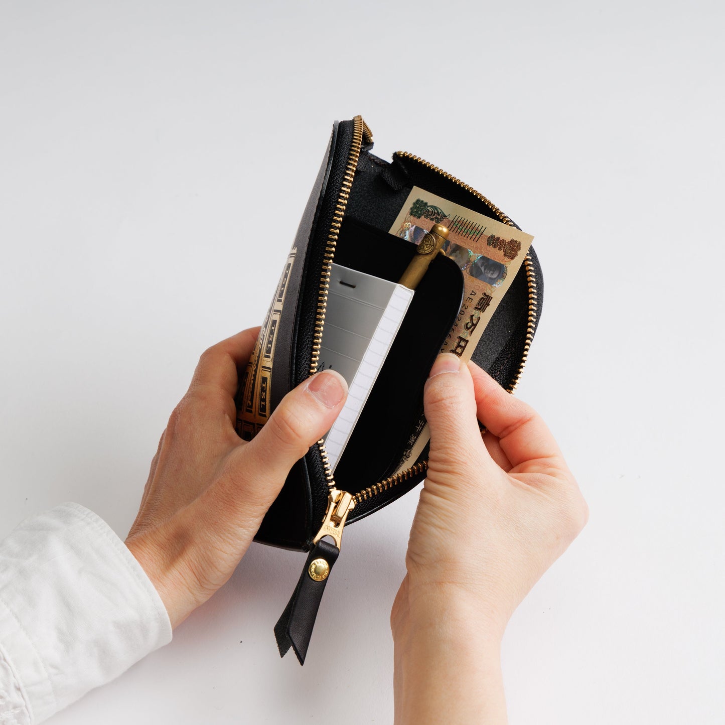 PRE-ORDER: TSL Tochigi Leather Zip Case Chocolate