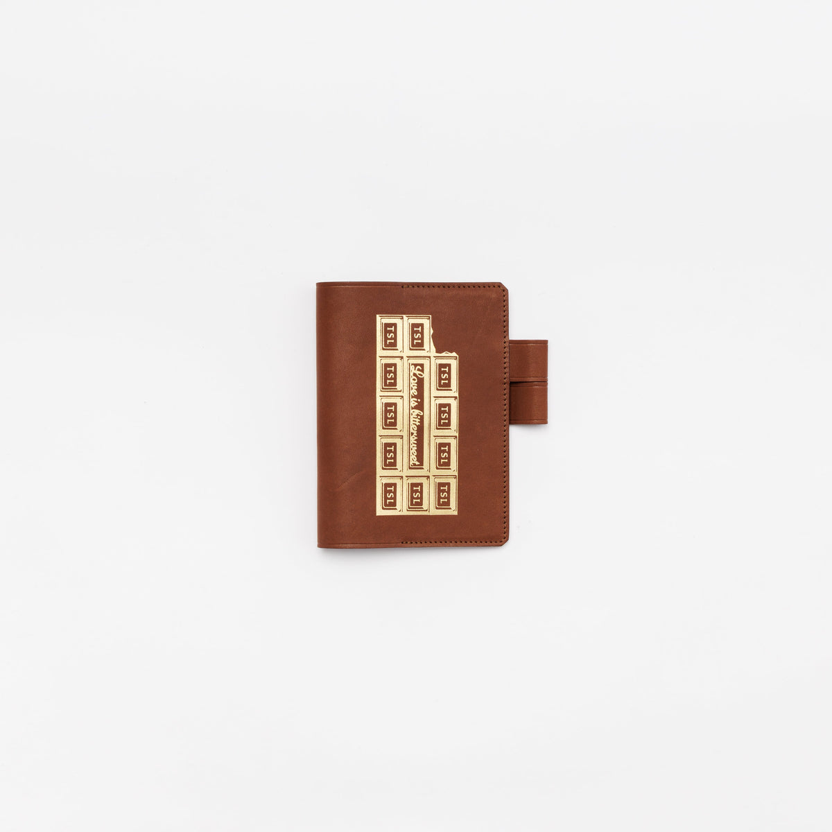 PRE-ORDER: TSL Tochigi Leather A6 Notebook Cover Chocolate