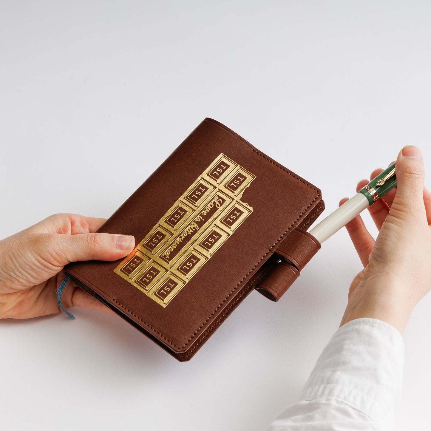 PRE-ORDER: TSL Tochigi Leather A6 Notebook Cover Chocolate