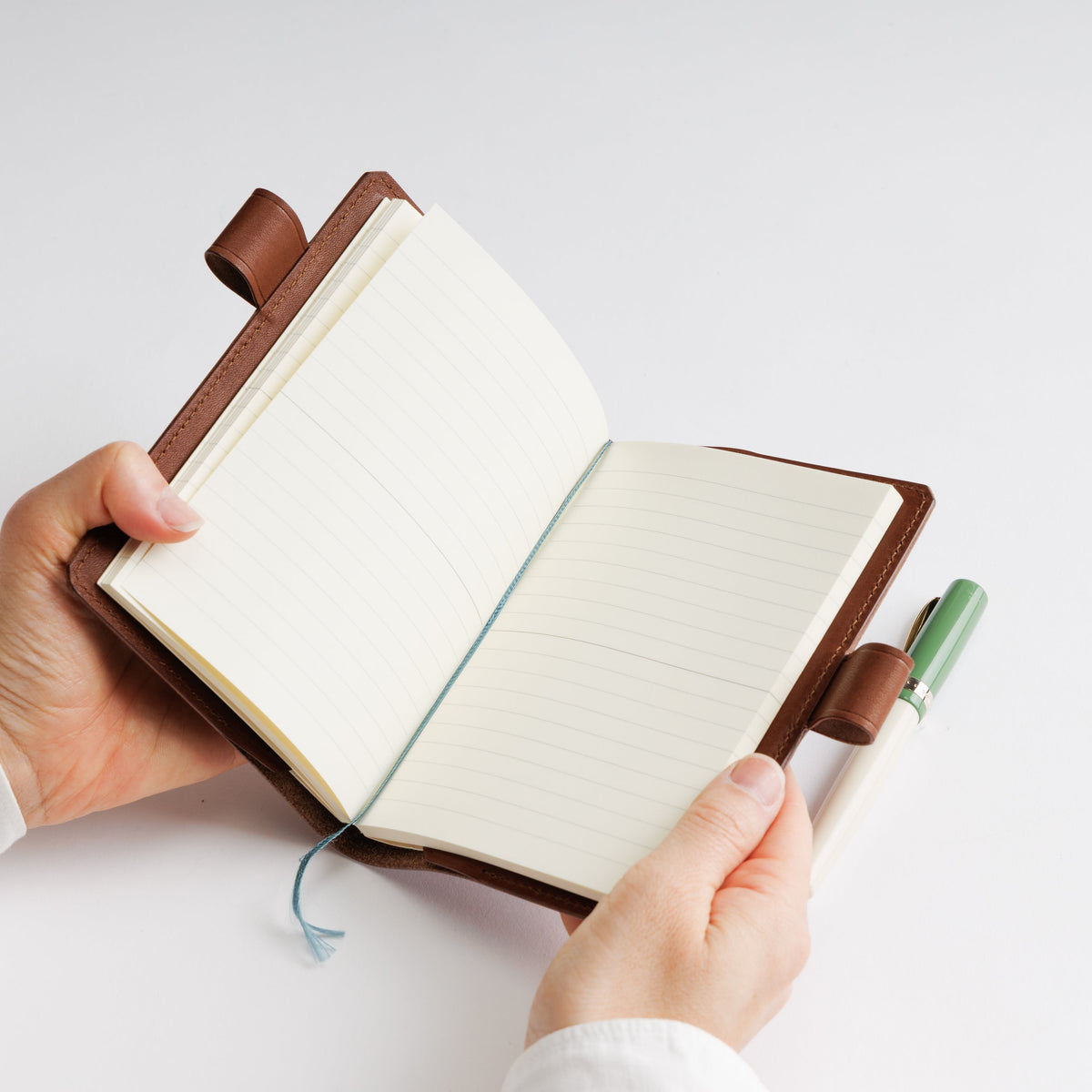 PRE-ORDER: TSL Tochigi Leather A6 Notebook Cover Chocolate