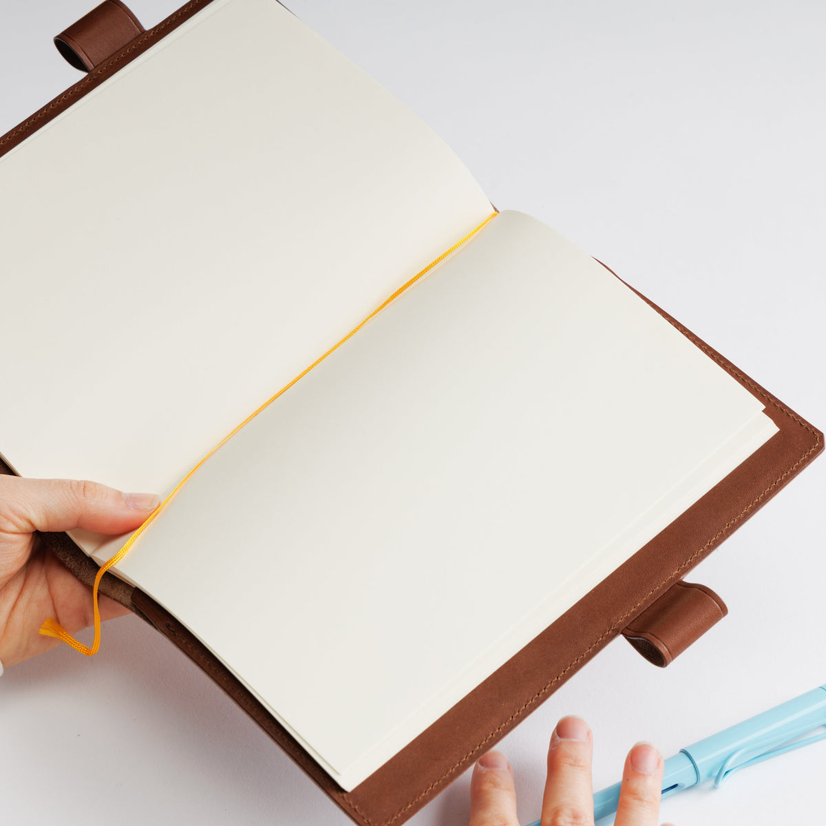 PRE-ORDER: TSL Tochigi Leather A5 Notebook Cover Chocolate