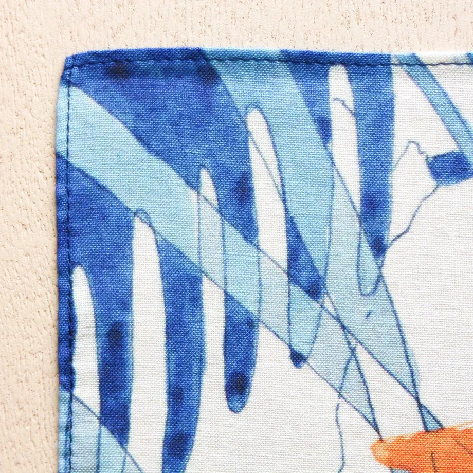 Cozyca products: Sayuri Fujimaki: Handkerchief - Secret Rainforest