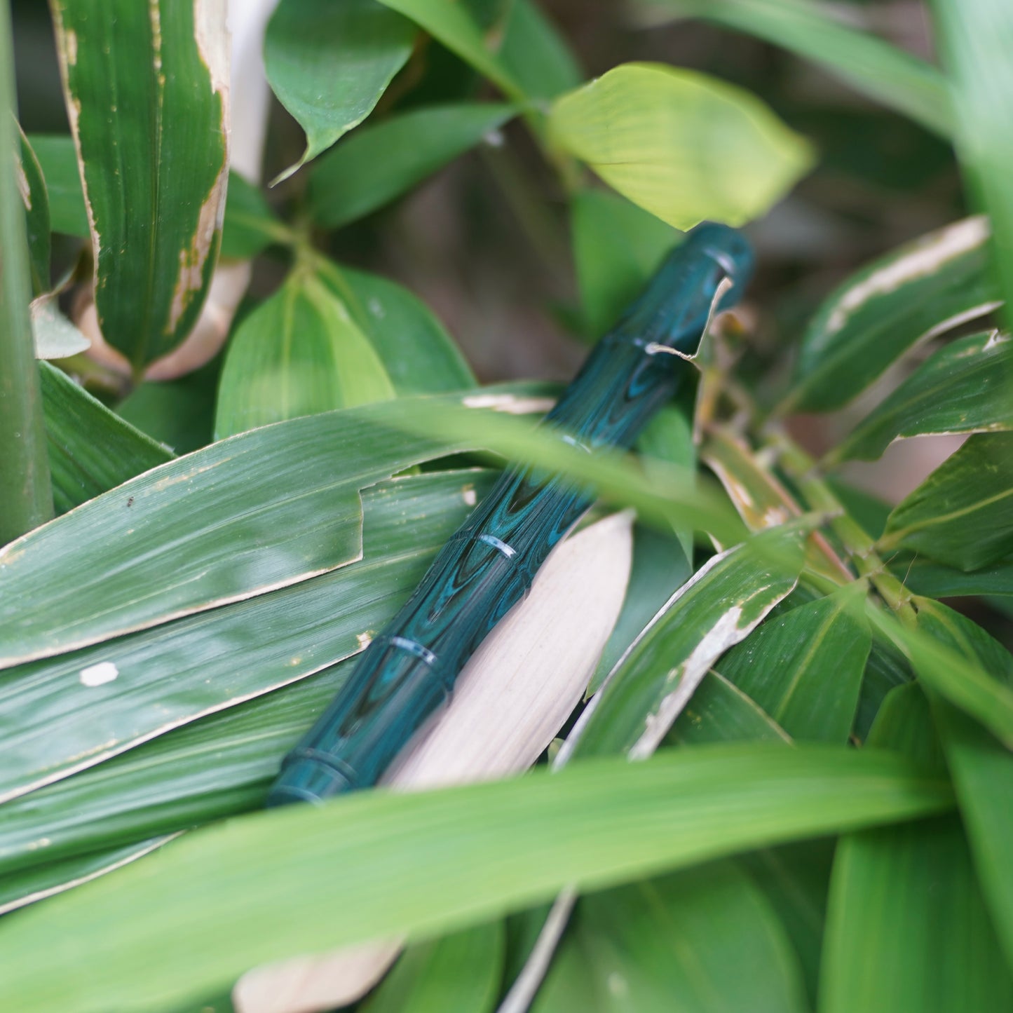 Eboya Fountain Pen - Ricchiku in Blue-Green