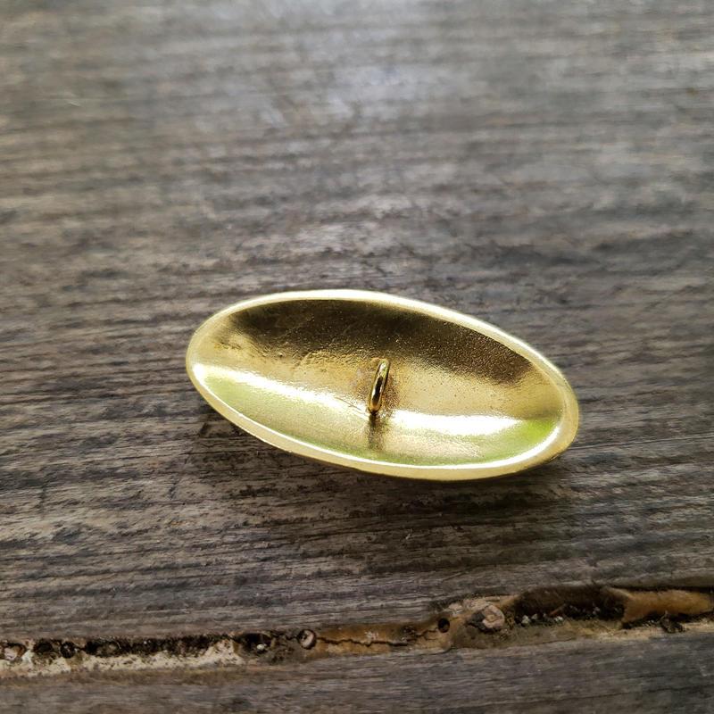 Brass Concho Hello TSL