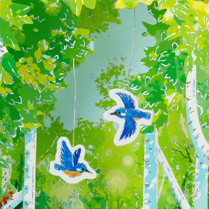 Sanrio Greeting Card: Fresh Green Forest