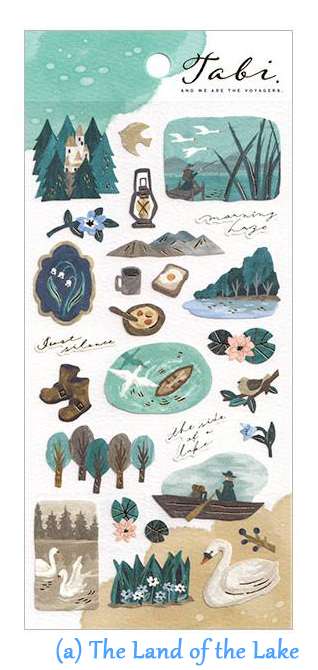 Mindwave Stickers Sheet: Tabi - We Are the Voyagers Series