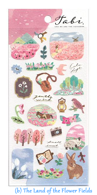 Mindwave Stickers Sheet: Tabi - We Are the Voyagers Series