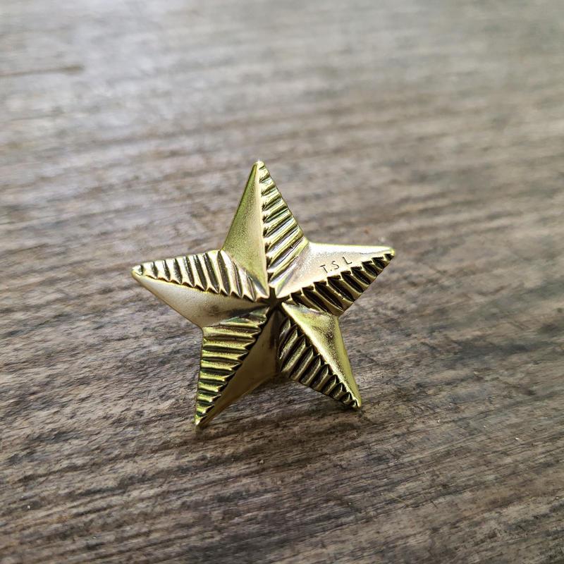 Brass Pin Star