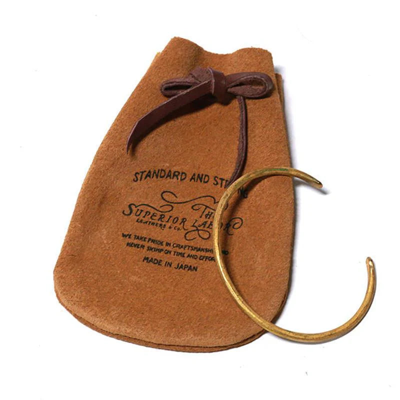 TSL Fine-Draw Brass Bracelet