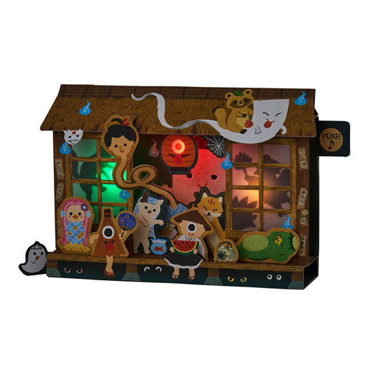 Sanrio Greeting Card: Japanese Haunted House (with lights and music)