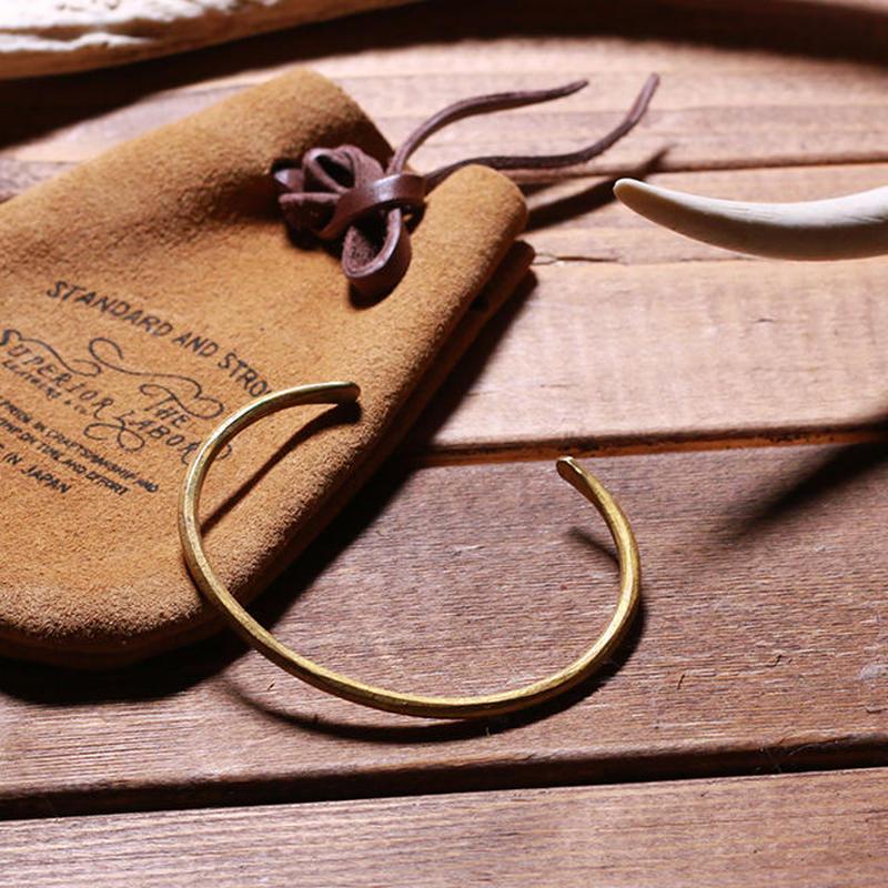 TSL Fine-Draw Brass Bracelet