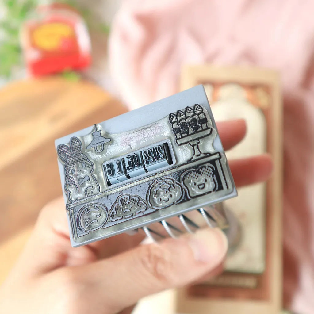 Maruco: Bunny Bakery – Date Stamp Set with Clear Stamps