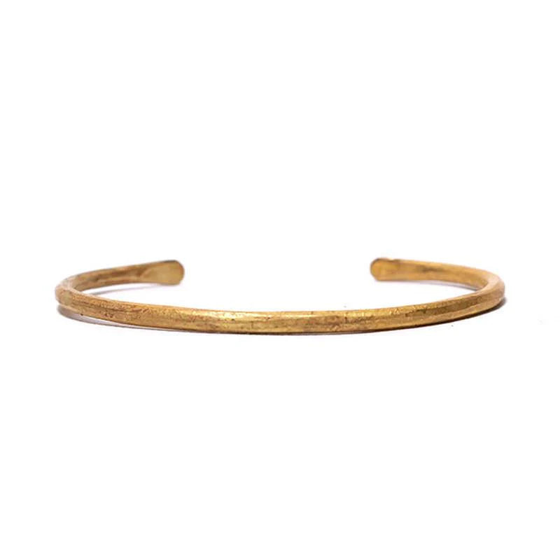 TSL Fine-Draw Brass Bracelet