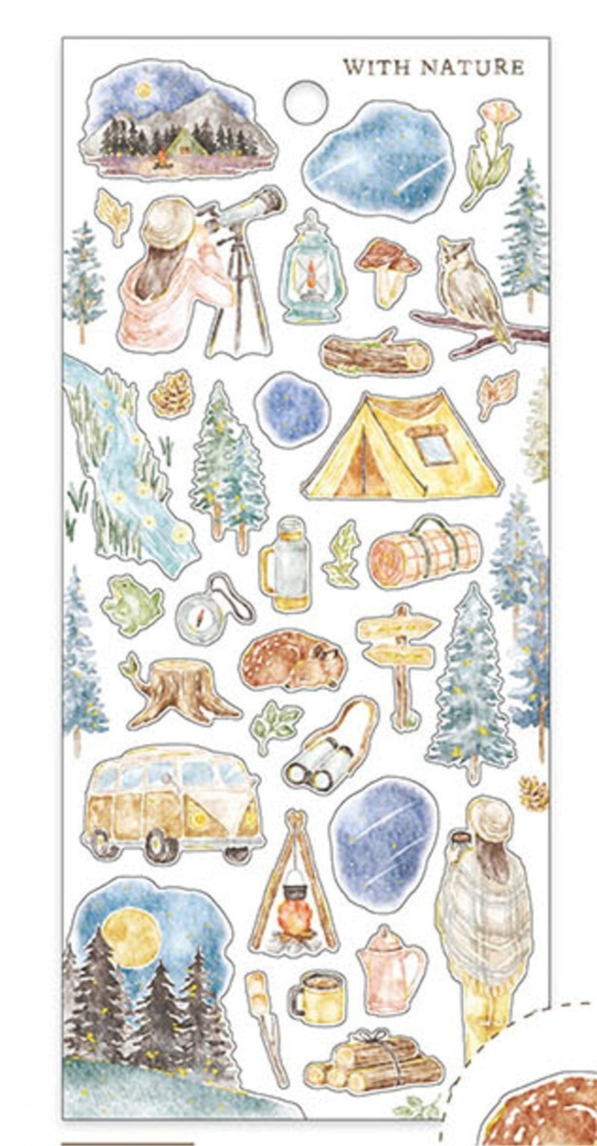 MindWave Stickers Sheet: With Nature Series