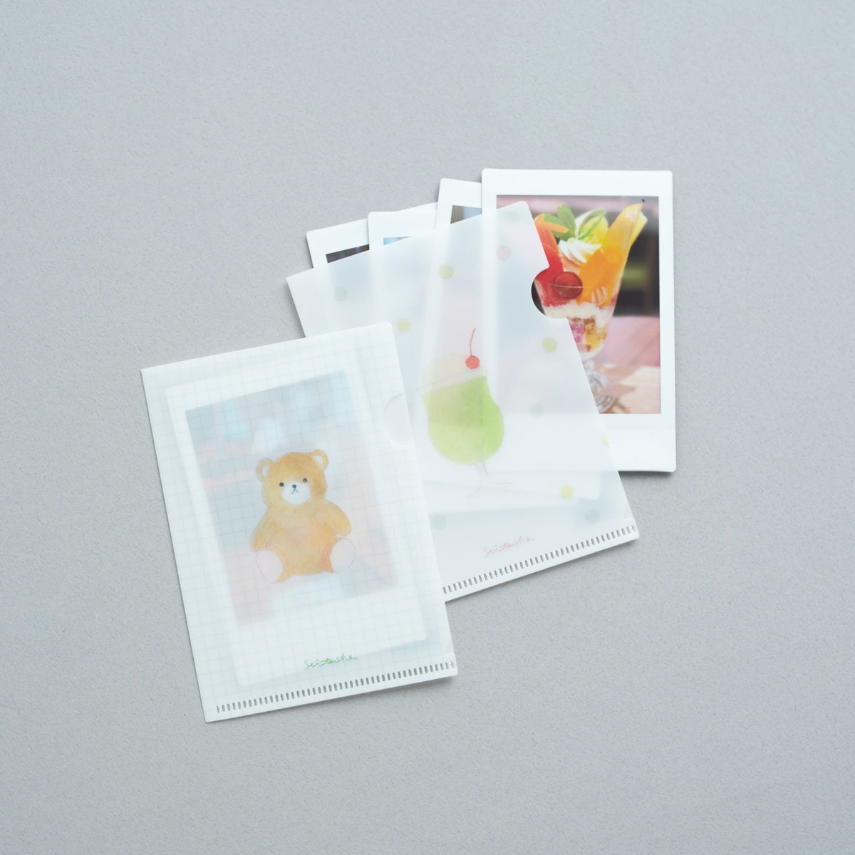 Seitousha Pocket-Sized Clear File (2 variations)