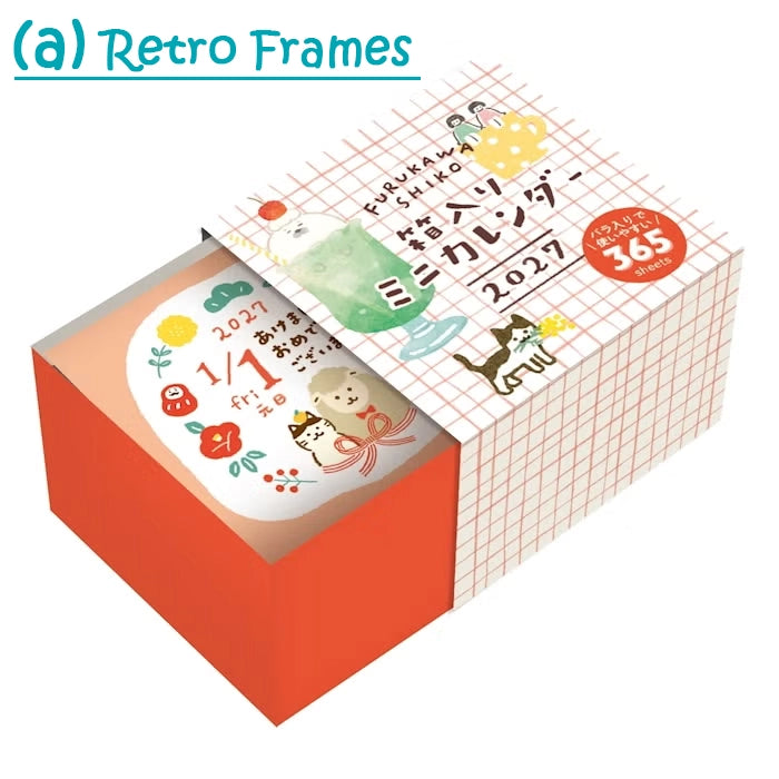 Furukawa Paper: 365 days Mini Calendar 2027 - Series
