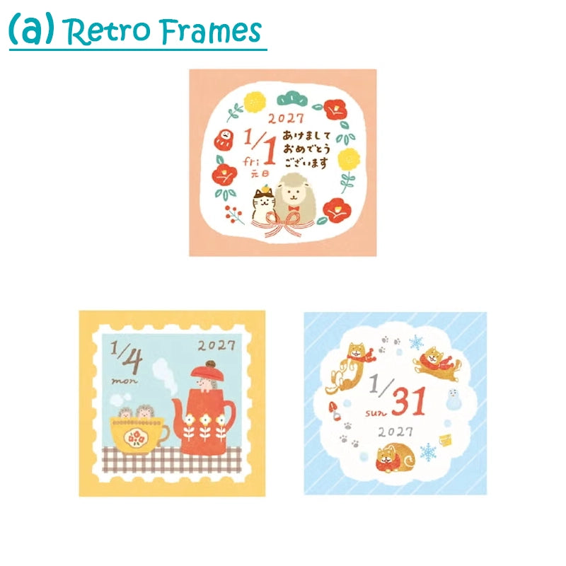 Furukawa Paper: 365 days Mini Calendar 2027 - Series