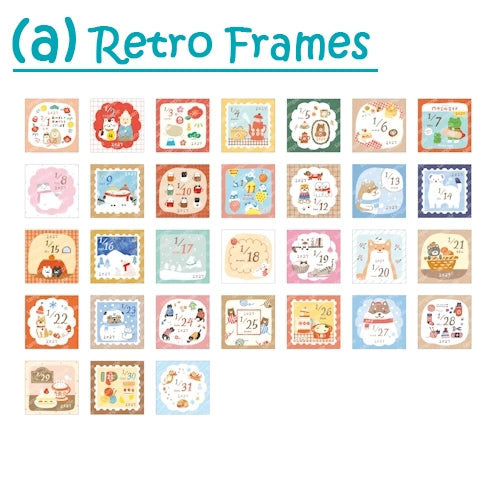 Furukawa Paper: 365 days Mini Calendar 2027 - Series