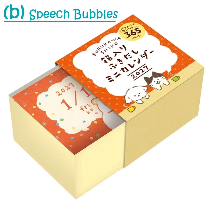 Furukawa Paper: 365 days Mini Calendar 2027 - Series