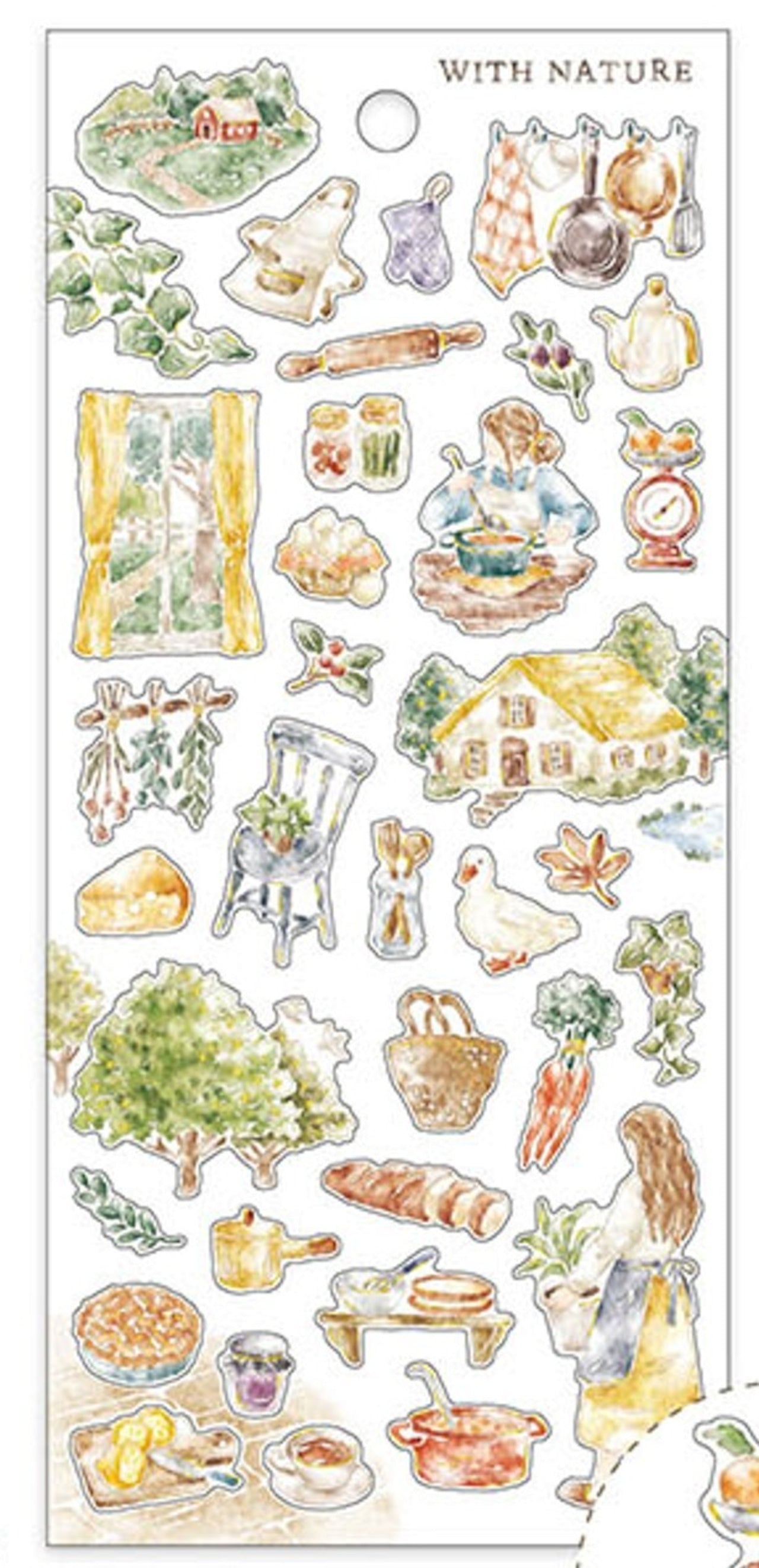 MindWave Stickers Sheet: With Nature Series