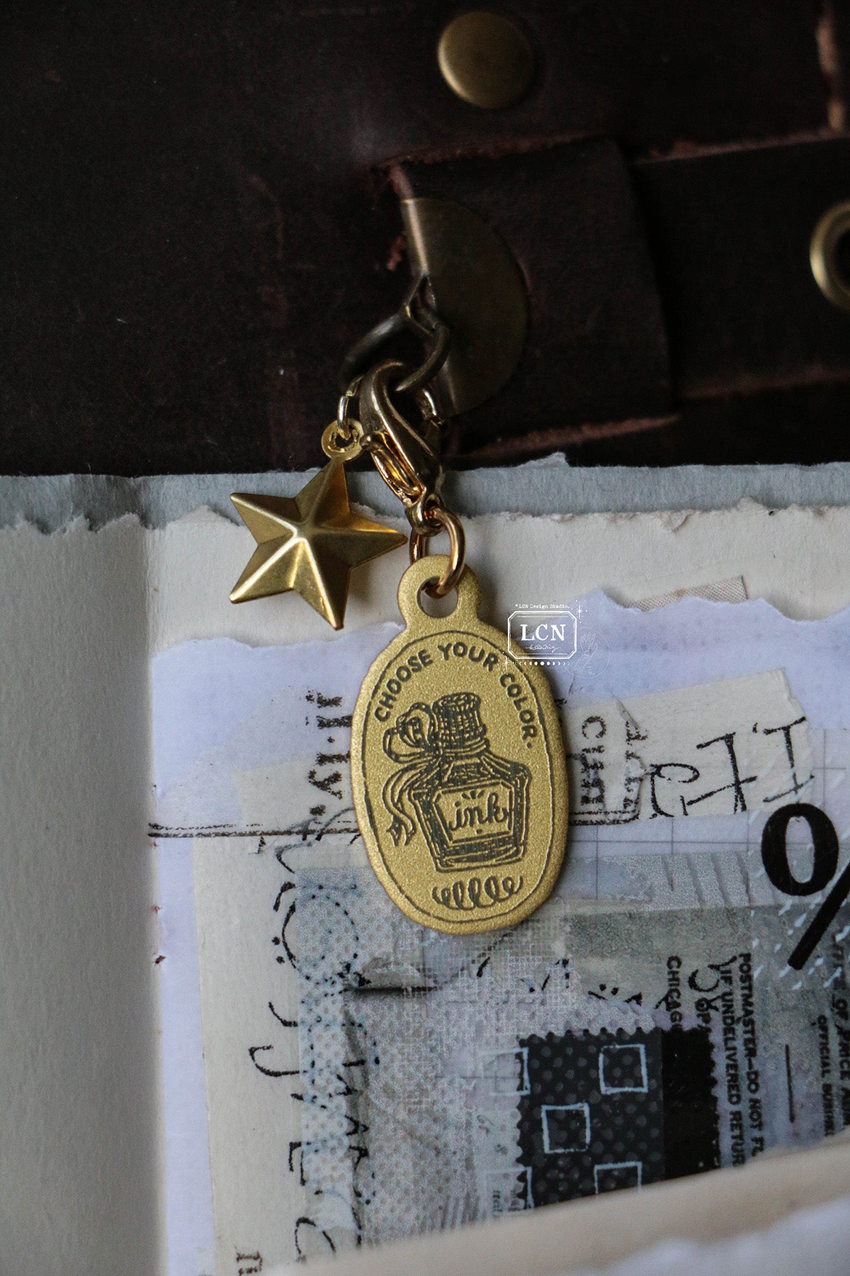 LCN Brass Charm: Choose Your Color
