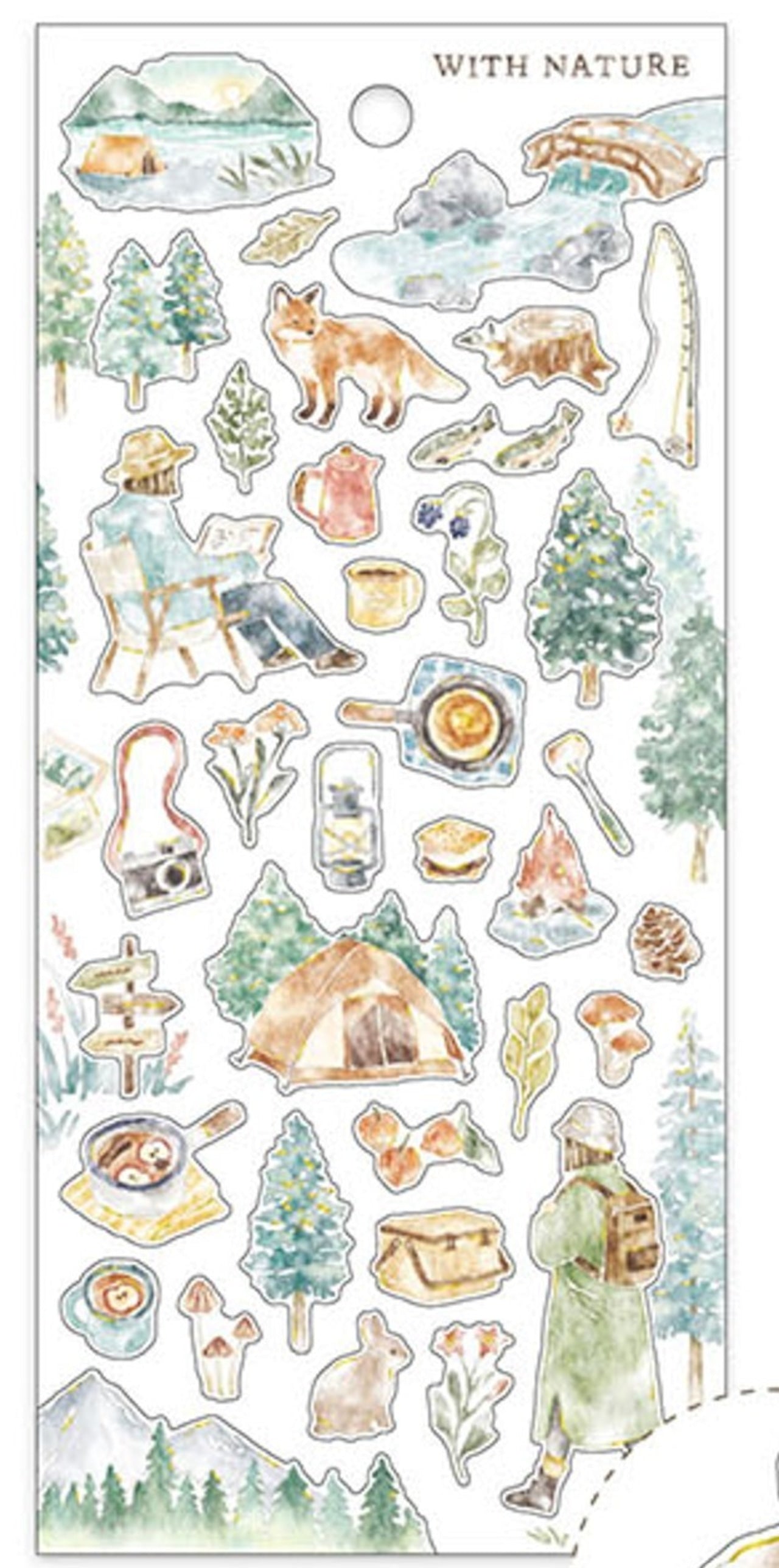 MindWave Stickers Sheet: With Nature Series