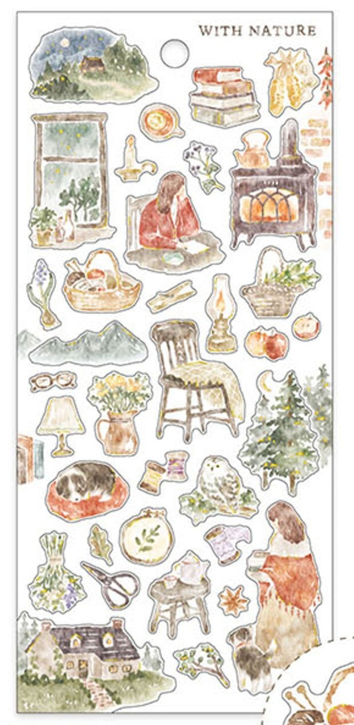 MindWave Stickers Sheet: With Nature Series