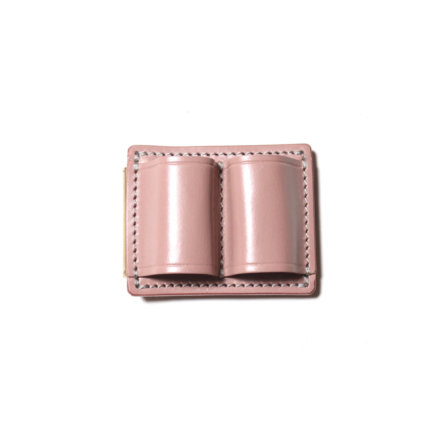 Bridle leather clip pen holder