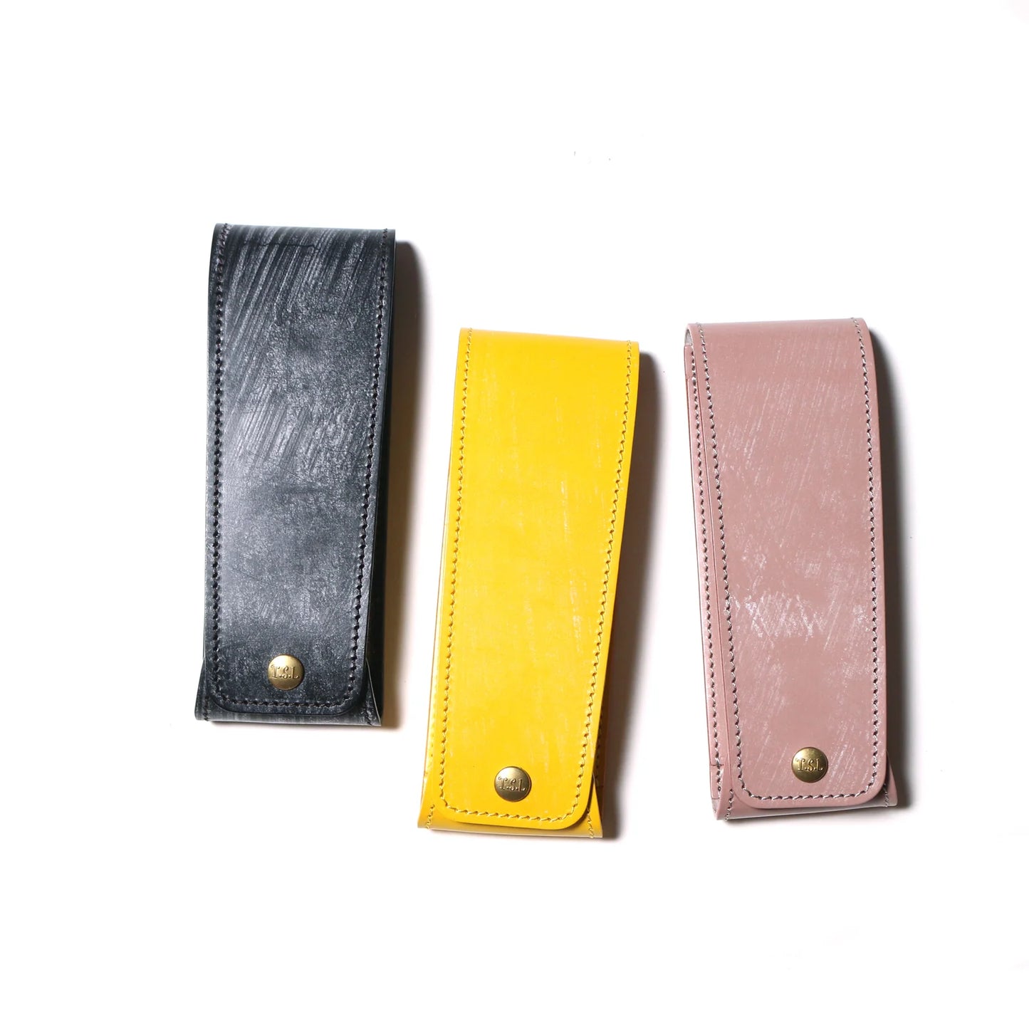 Bridle Leather Fountain Pen Case (2 pens)