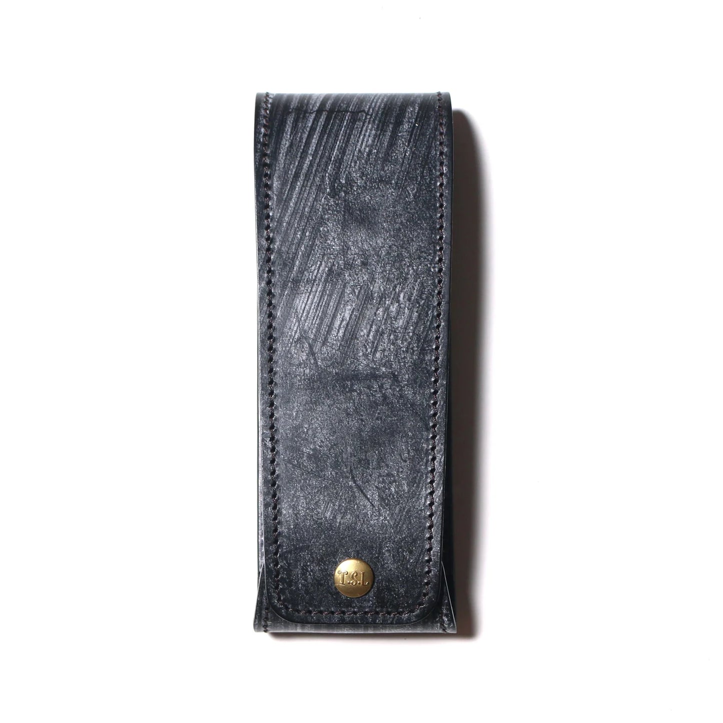 Bridle Leather Fountain Pen Case (2 pens)