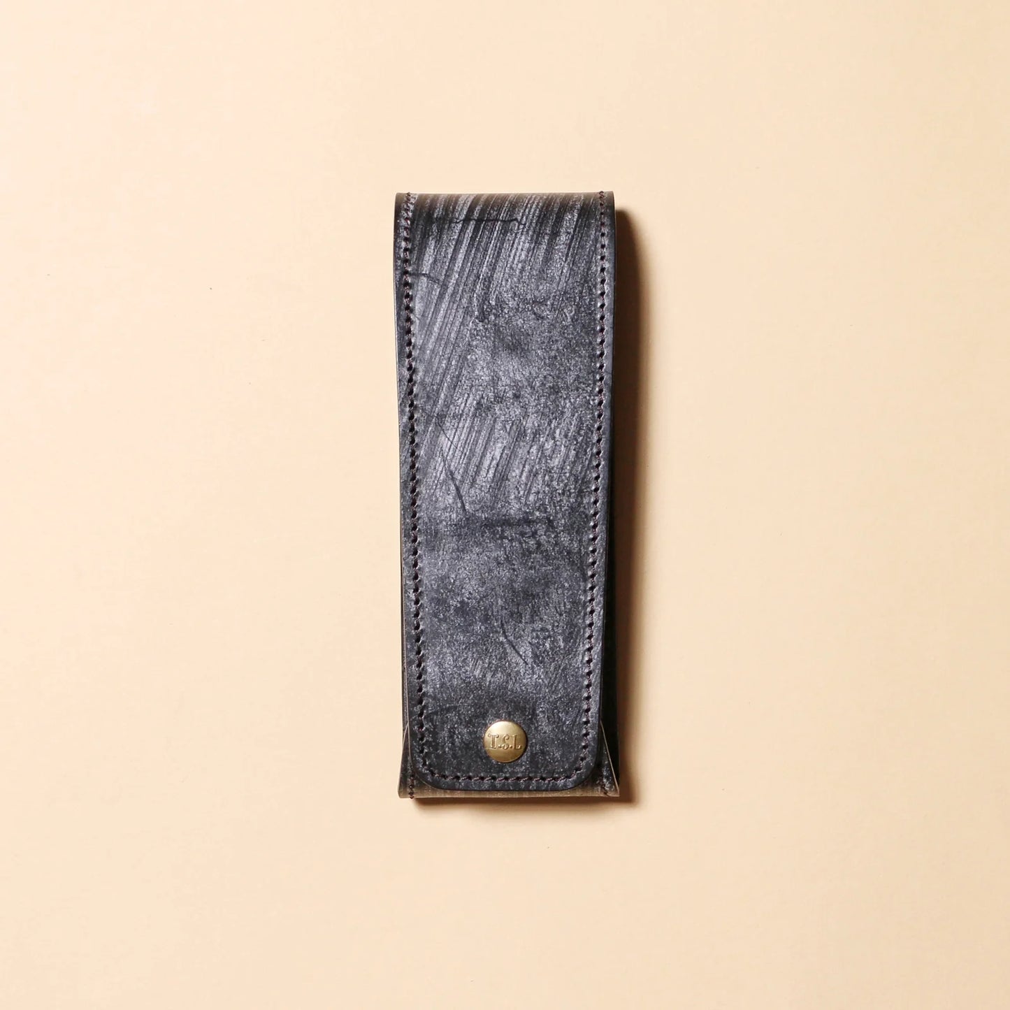 Bridle Leather Fountain Pen Case (2 pens)