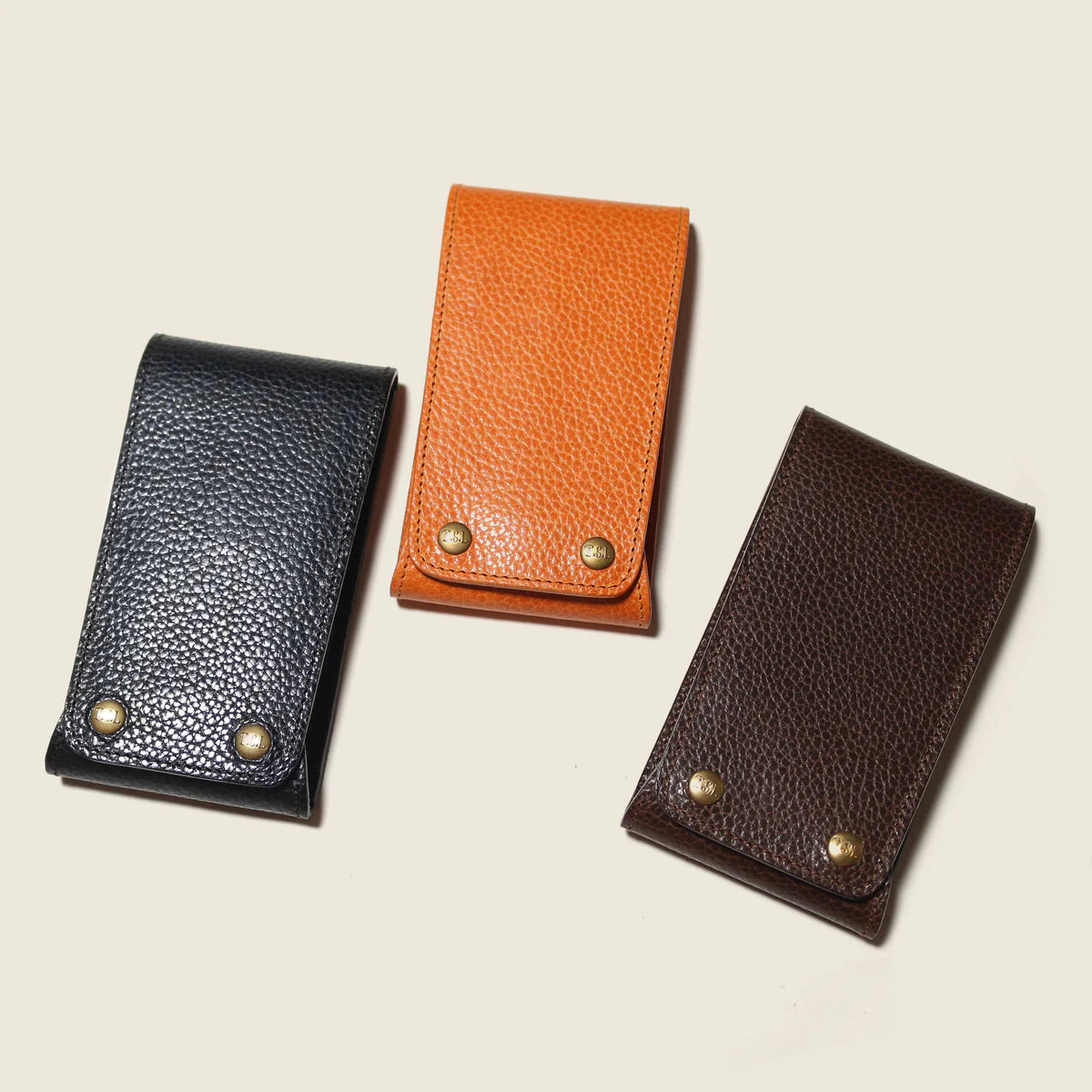 Toscana Leather Fountain Pen Case (3 pens)