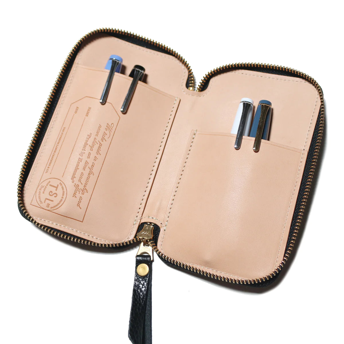 Toscana Leather Zip Pen Case