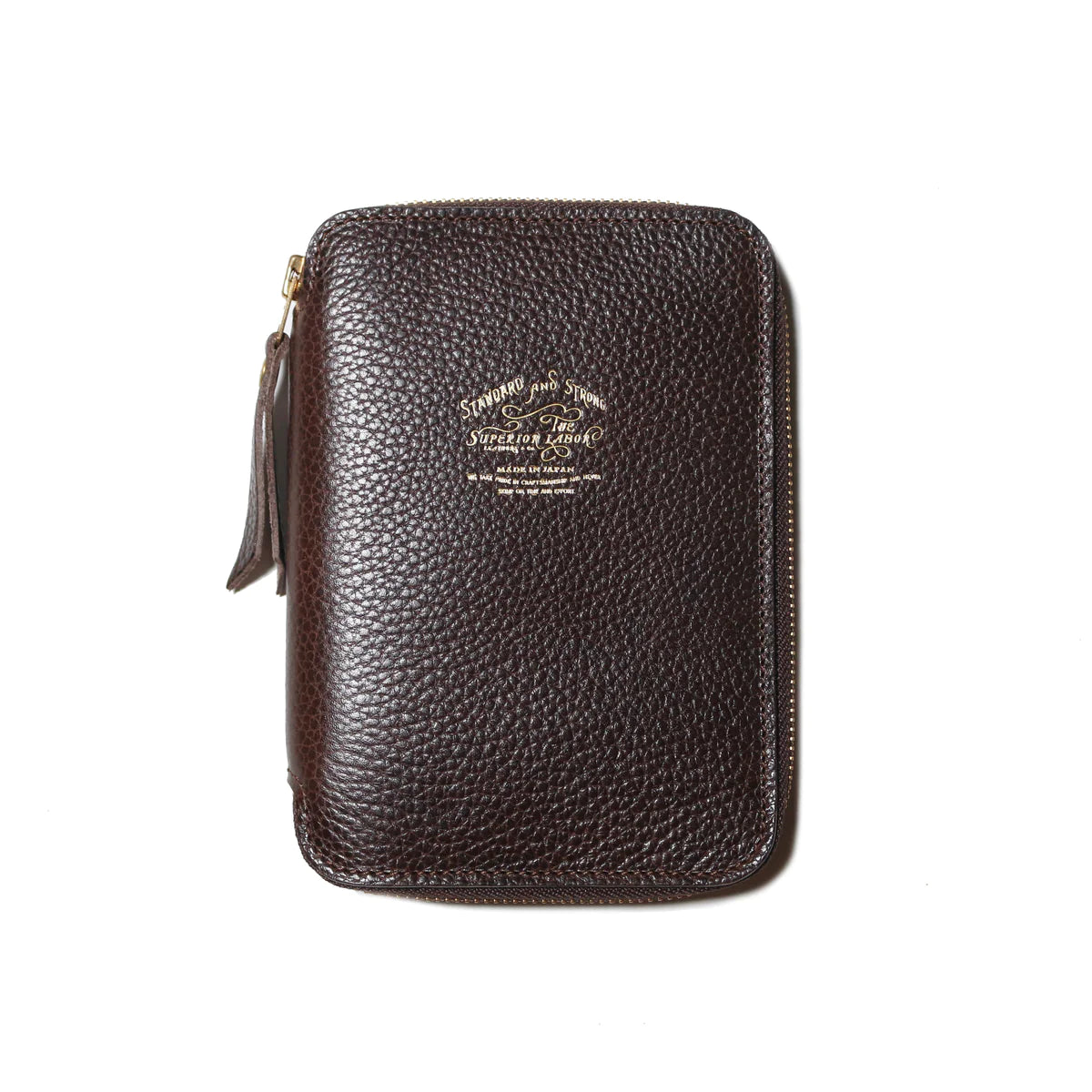 A6 Toscana Leather Zip Organizer