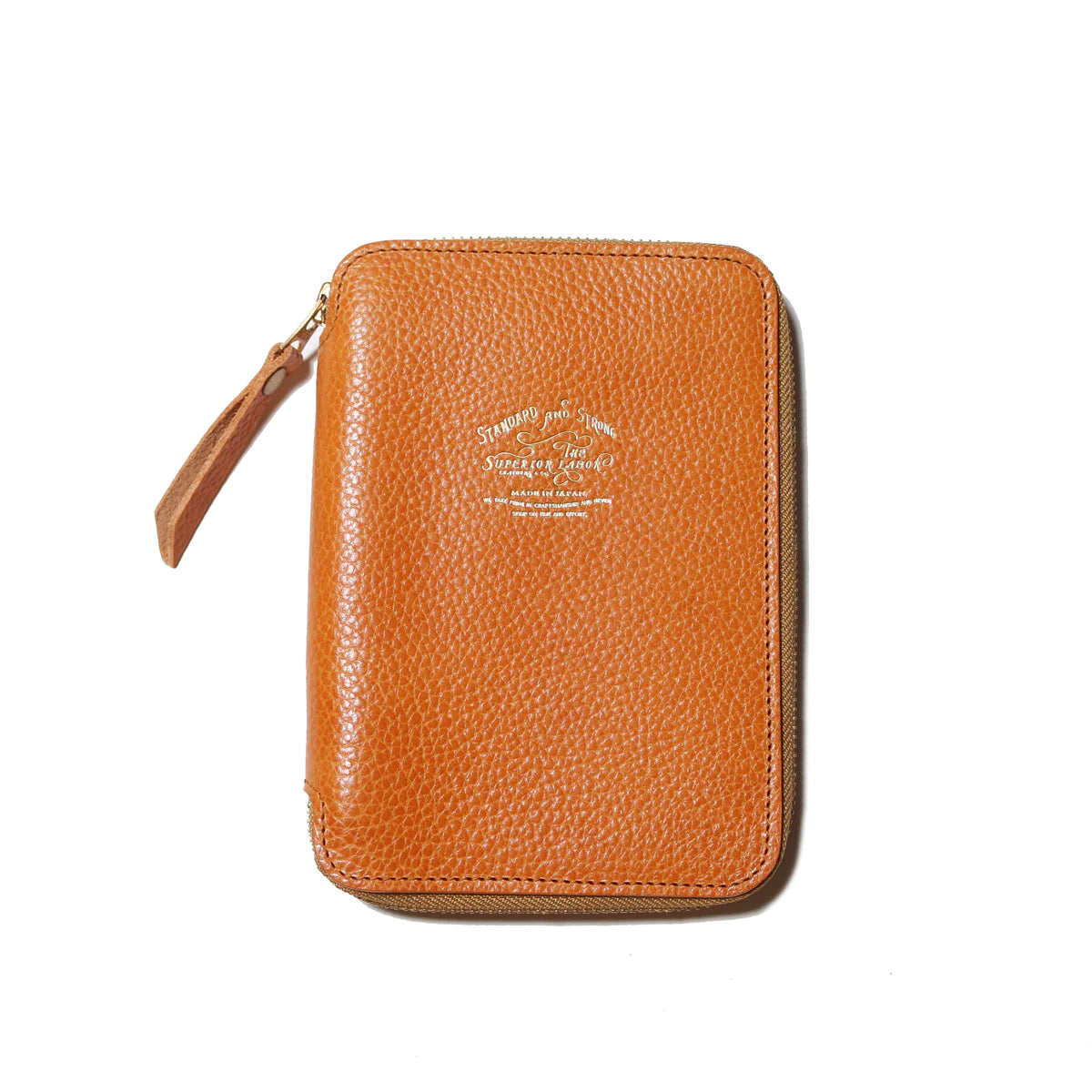 A6 Toscana Leather Zip Organizer