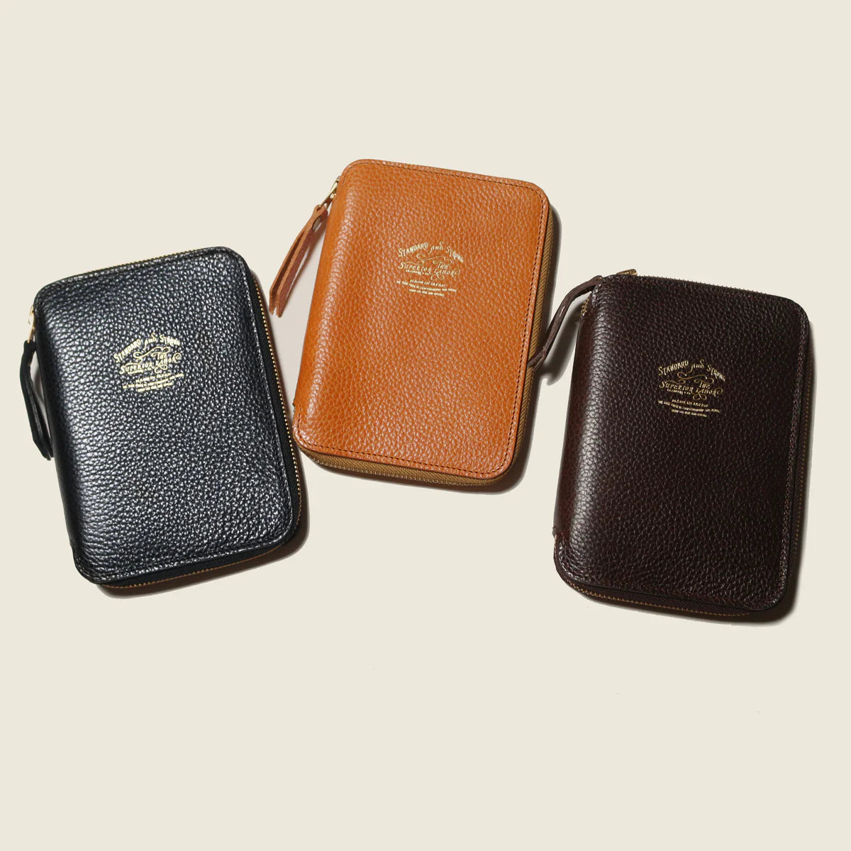 A6 Toscana Leather Zip Organizer