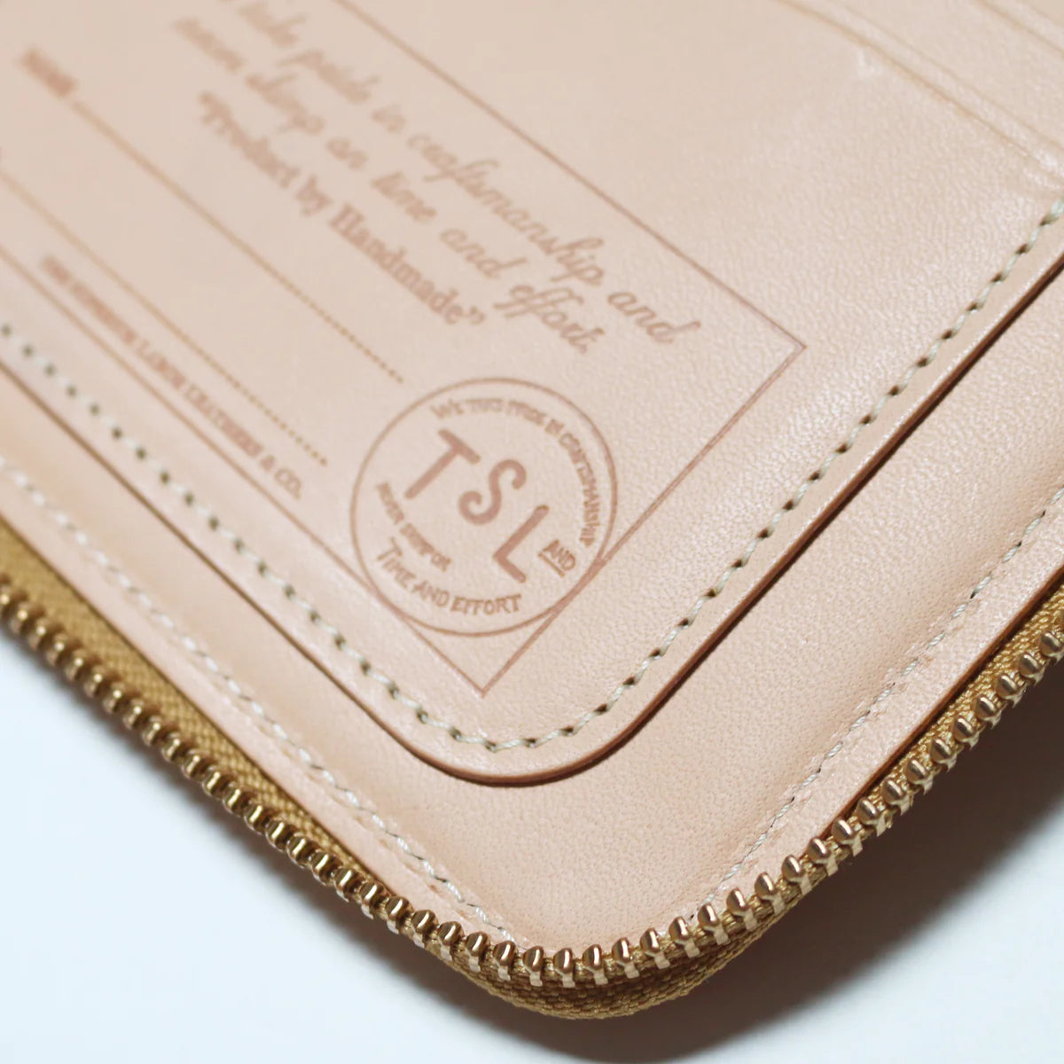 A6 Toscana Leather Zip Organizer