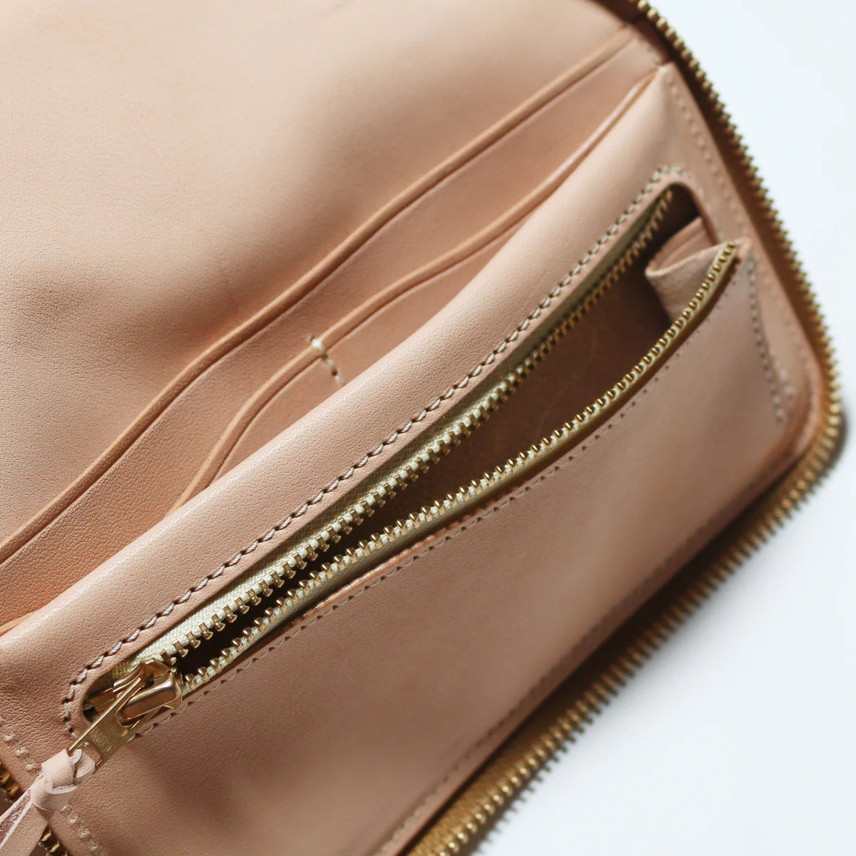 A6 Toscana Leather Zip Organizer