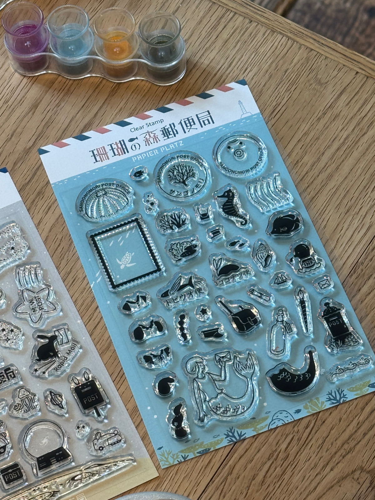 Kyupodo Clear Stamps: Coral Forest Post Office