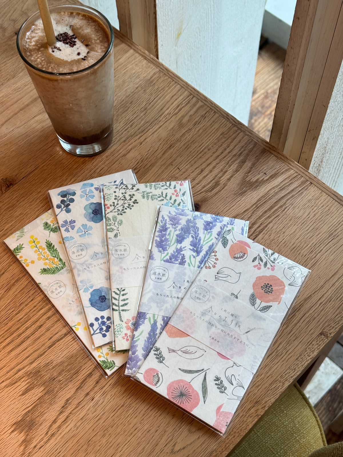 Today's Letter: Birds and Flowers letter writing set
